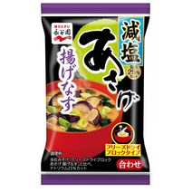 나가타니엔 저염분 아사게 아침 가지튀김 미소시루 12인분