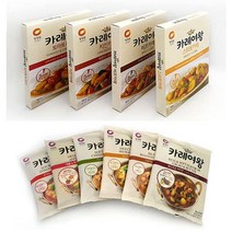 청정원 카레여왕 10종류 맛의 즉석카레 간편식 요리 택1(무배), 사과허니, 본상품선택