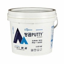건축용퍼티 PD-600(5kg) 기초도장 면보수 (4개입), 단품