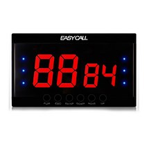 이지콜 호출벨 + 수신기 세트 (번호표 공짜) 레드, 10) EY-2002 모니터 + 호출벨 레드 3개