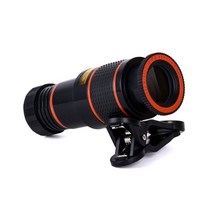 휴대폰렌즈 hd 휴대 전화 카메라 렌즈 8x 12x 망원경 줌 매크로 렌즈 아이폰 삼성 스마트 폰 fish eye lente para celular, 12배