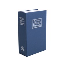 간이금고 비밀 열쇠 소형 금고 책모양 인테리어 지폐 돈 보관함-72394EA, 본상품선택, 본상품선택