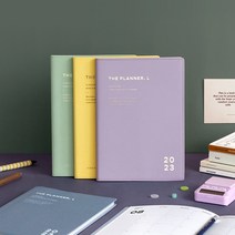 아이코닉 더 플래너 L 2023 먼슬리 다이어리 플래너 14개월, 크림민트