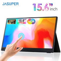 15인치터치모니터 15인치 모니터 휴대용 소형 ips 화면 15.6inch 1080p, 접촉 금지, au 플러그