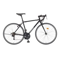 [삼천리자전거] 700C 랠리 100 21단 로드 자전거 2022, 블랙, 440