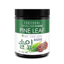 퓨어영 국산 솔잎가루 250g, 국내산_솔잎가루250g, 국내산_솔잎가루250g