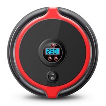 12V 자동차 공기 펌프 듀얼 실린더 전기 압축기 풍선 150 PSI LED 램프 디지털 타이어 팽창기, 02