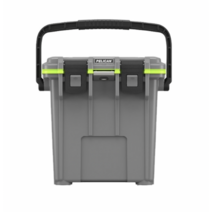펠리칸 프로기어 엘리트쿨러 아이스박스 20QT, 다크그레이 + 그린, 18L