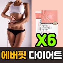 플러스 에버핏 프로틴 밸런스 다이어트, 6박스