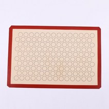 쿠키타공매트 실리콘 내열성 베이킹 매트 60x40cm 쿠키 마카롱 오븐 섬유 유리 반죽