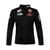 슈스 여름용 낚시긴팔티 / 검정 6사이즈 / 냉감 흡습 낚시의류 / 바다 루어 붕어 오징어 / 여름 낚시복 상의, 프로타입, 검정M95, 05.참돔