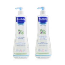 무스텔라 - 노 린스 클렌징 워터 듀오 세트, 2x750ml/25.35oz