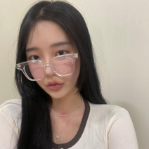 하리몽드 유니섹스 베이직 사각 슬림 뿔테 안경테