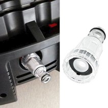 고압청소기 중고고압세차기 무선고압세차기 고압 세척기 정수 필터 k2-k7 시리즈 압력 와셔 용 140 자동차 청정 기계 정수 필터 연결, 없음