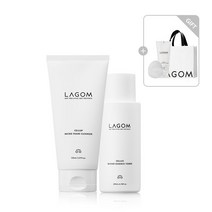 라곰 SSG 단독 선물세트 마이크로 폼 150mL + 에센토너 200mL 젤 투 65mL+ 클렌징 브러쉬 쇼핑백 증정, 마이크로 폼+에센토너+젤투65mL+