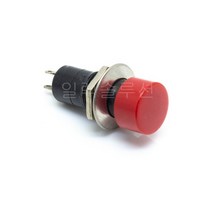 PBS-16A 푸쉬 푸시 버튼 원형 스위치 12파이 PUSH BUTTON SWITCH, 푸쉬 타입
