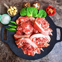 뒷고기 목덜미살 꼬들살 1kg, 통두께(절단없음), 통두께(절단없음)