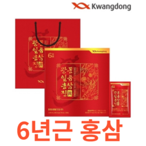 광동 일품홍삼진 70ml x 30포 6년근 국내산 12가지 부원료 갈근 황기 당귀 대추 영지 버섯 감초 천궁 계피 숙지황 백출 건강 작약 농축액 추출액 1회1포 음료, 30포X2개