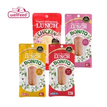 런치보니또 고양이간식 20g 4종(참치 치킨 가쓰오부시 그릴치킨), 30개, 참치