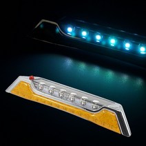 리플렉터 태양열 크롬사각 LED 경광등 _ 230206EA, 본상품선택, 본상품선택