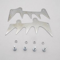 Stihl 026 027 MS270 MS260 MS261 MS271 MS280 MS360 MS380 MS381 MS390 MS650 전기 톱 부품용 듀얼 도그 범퍼 벌목 스파이크, 한개옵션0