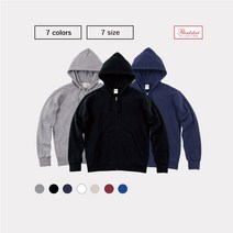 [00189-NNZ] 프린트스타 헤비 후드집업 무지티 나염 인쇄 티셔츠 (남녀공용 빅사이즈 대량 주문 소량 주문)