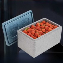 스티로폼아이스박스 신선포장 낚시 캠핑 차박 보냉, 3호 표준 모델 Enhanced Density