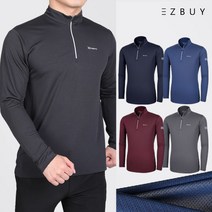 [이지바이] 남성 춘추용 메쉬 집업티_더쾌적한 프리미엄 긴팔 티셔츠 / 95~115사이즈까지 빅사이즈! 전체 메쉬로 달라붙지 않아 쾌적한 드라이 티셔츠_등산복 작업복