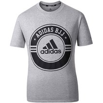 아디다스 BJJ 라운드 반팔티 반팔 티셔츠 GR 남여공용