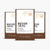 [피토틱스] 나토키닌 나토키나제 나토균배양분말 나토킨 JNKA인증, 30정, 3개