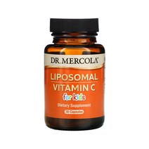 Dr. Mercola 닥터머콜라 리포조말 리포좀 어린이 비타민C 125mg 30캡슐 리포솜 리포소말 키즈 초등학생
