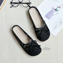 [Myshe]여성 여름 펀칭 슈즈 플랫 신발 슬립온 Yu707FEI707BTX09