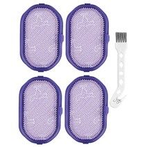 노 브랜드 진공 청소기 교체 필터 다이슨 D30 DC31 DC34 DC35 DC44 DC용 4Pcs 필터, 1개