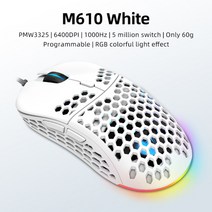 무선마우스 키보드마우스 세트 무소음 블루투스 노트북 무선마우스 machenike m6 게임용 rgb pmw3389 컴퓨터 게임용 16000dpi 프로그래밍 가능 조정 pc 호환, 협력사