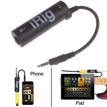 IPhone iPad iPod 용 1 Pc 기타 인터페이스 IRig 변환기 300