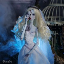 Eleni-BJD 실리콘 몬스터 하이 돌 1/4 Bebe Reborn 인형 애니메이션 완구 여아용 깜짝 선물, No Face up, Fantasy TS Nude