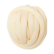 자이언트얀 1KG 빅얀 패브릭얀 점보얀 핑거니팅 핸드 손뜨개 가방 방석 뜨개실 아이친구, 에그파우더