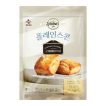 CJ 간편식 고메 베이커리 플레인스콘 냉동식품 400g 1세트, 3세트