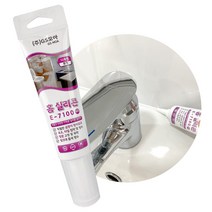 JSS&D 홈실리콘 바이오 하우징 내열용 실란트 핸드씰, E7100 홈실리콘_백색