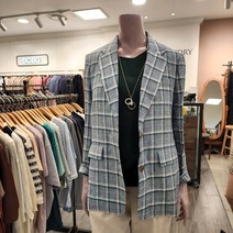 BCBG [올앤선드리] 아네티CHECK JK _ A2M4J133