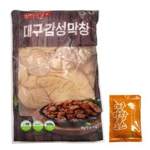 맛보고 대구 감성생막창500g+막창소스100g, 500g, 1팩