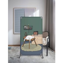 가벽파티션 패브릭 가벽 북유럽 심플 전시장 천, AG[80x180cm]