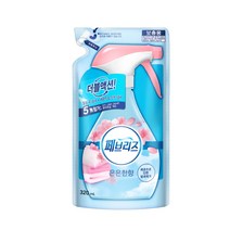 페브리즈 은은한향 섬유탈취제 리필, 4개, 320ml