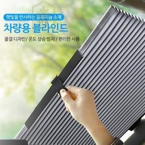 차량용 앞유리 햇빛가리개 자동차 블라인드 커튼 썬커튼 스크린 햇빛차단 자외선차단, 뒤 블라인드 듀얼형（46cm）, 상세페이지 참조3