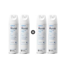 마이랩 에어로솔 모기약 무향 500ml X2개 그린퀸스향 500ml X2개, 단일속성