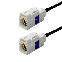 FAKRA 여성 50 옴 RG174 자동차 라디오 안테나 확장 피그 테일 케이블 GPS RF 통신 시스템, FAKRA-B_1Meter