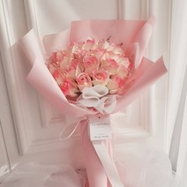 LED 투톤 꽃다발 비누꽃 졸업식 비대면 입학식 여자친구 선물 프로포즈 100일 기념일 어버이날 환갑 성묘 조화 장미꽃 생신 생일, 투톤 핑크 장미 10송이, 투톤 장미꽃 추가안함, LED 조명 무드등 추가안함