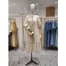 써스데이아일랜드 핀코드 배색 원피스(T224MOP236W)(2249990)