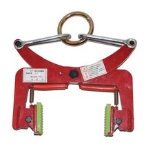 주춧돌 클램프 콘크리트 옹벽 암석 운반 후크 리프트, 28인치 스테인리스 체인(열림 36-84cm)