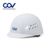 세이프티유 COV 건설 현장 공장 산업용 경작업모, 인쇄6도, 화이트